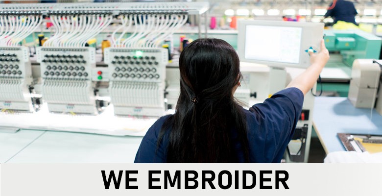 WE EMBROIDER